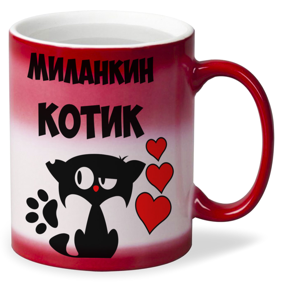 

Кружка CoolPodarok Миланкин котик