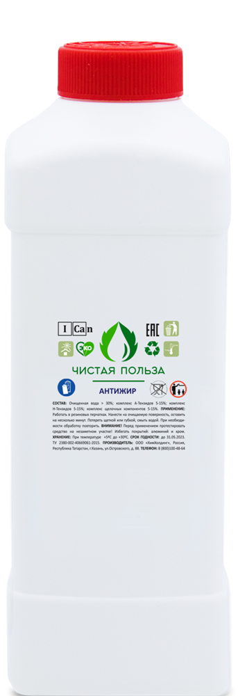

Антижир "Чистая Польза" 1 л. (крыша) ПНД