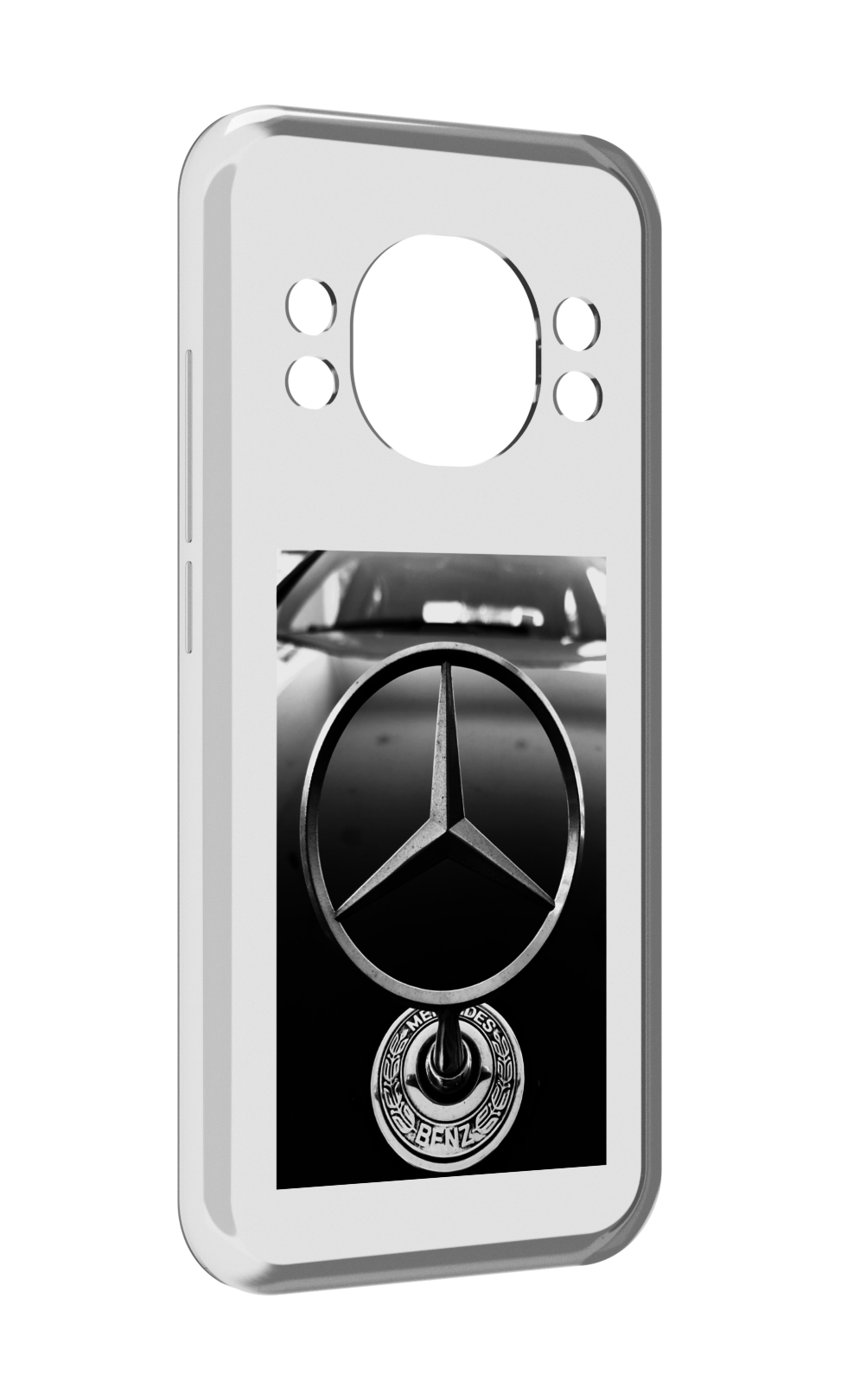 

Чехол MyPads mercedes 6 мужской для Doogee S98 / S98 Pro, Прозрачный, Tocco