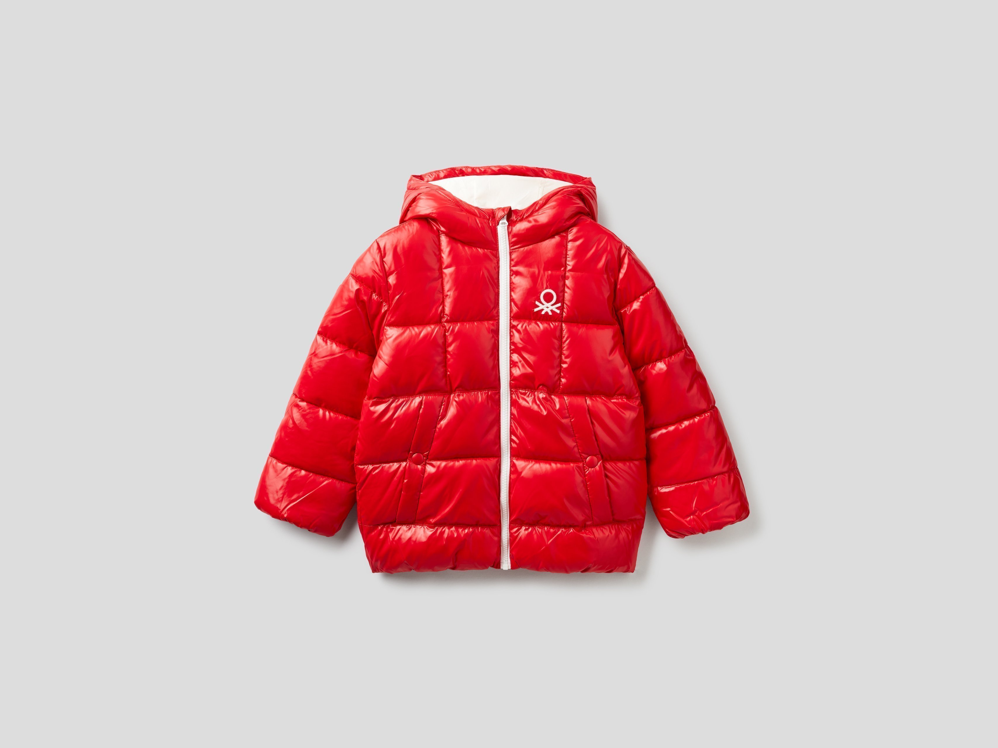 фото Куртка для мальчиков benetton цв. красный р.158 united colors of benetton