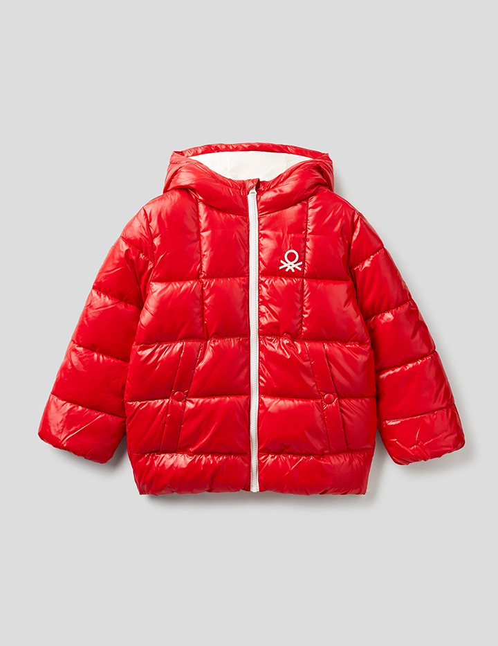 

Куртка для мальчиков Benetton цв. красный р.170, 21A_2EO053NR0