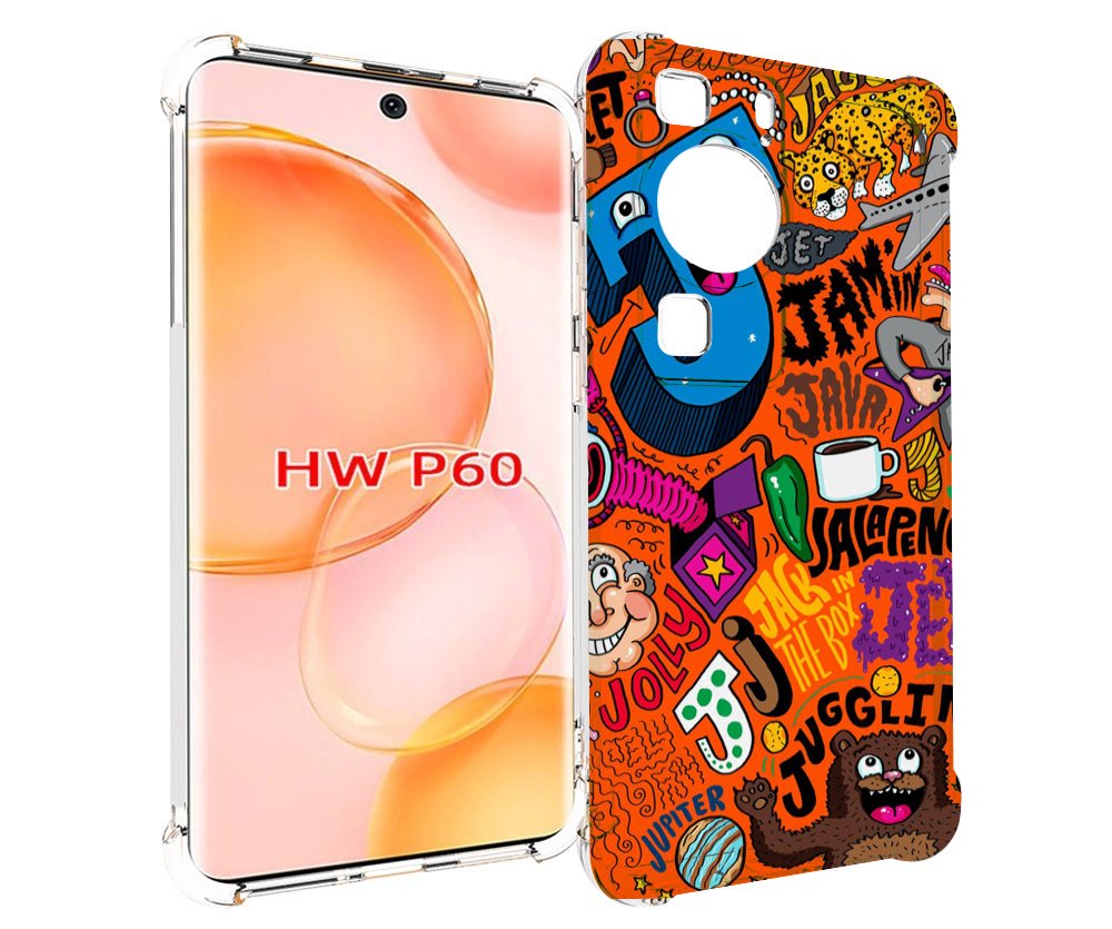 

Чехол MyPads funky-decor для Huawei P60, Tocco