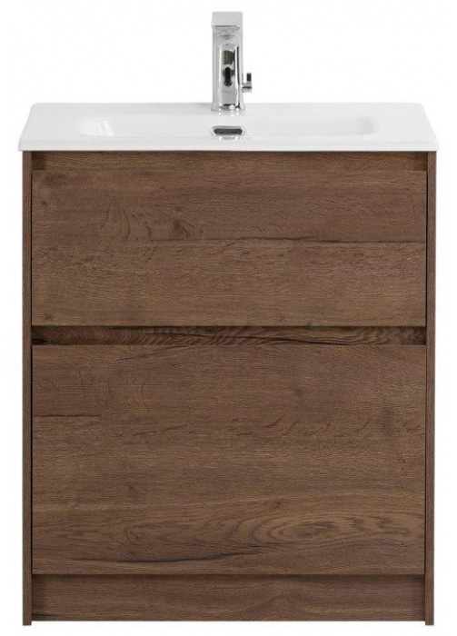 

Тумба с раковиной BelBagno Kraft 60-PIA-BB600ETL Rovere Tabacco, Коричневый, Kraft