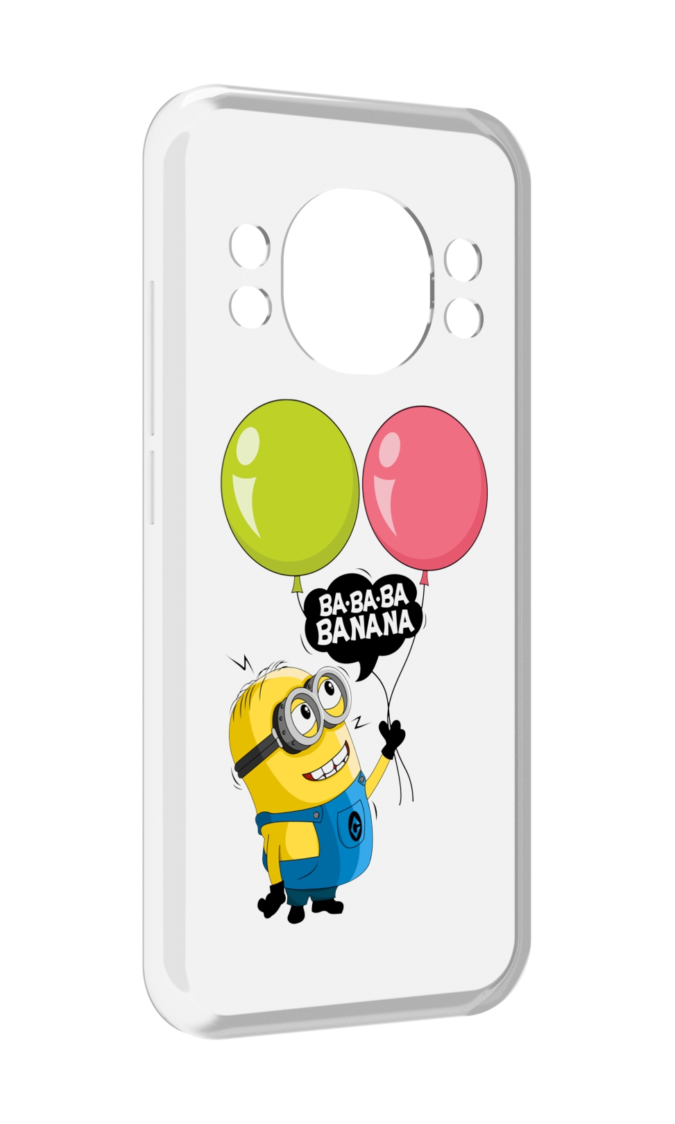 

Чехол MyPads миньон-с-шариками для Doogee S98 / S98 Pro, Прозрачный, Tocco