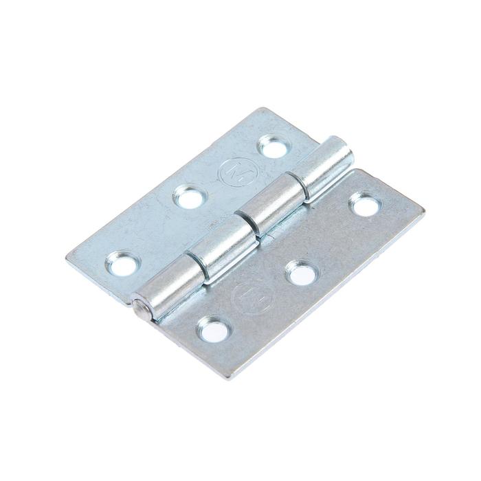 

Петля карточная, ПК 50х40 мм, цинк, 300 шт.(300 шт.), Серый