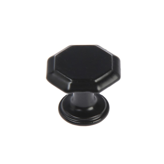 

Ручка кнопка ТУНДРА LIGHT РК034BL, цвет черный(5 шт.)