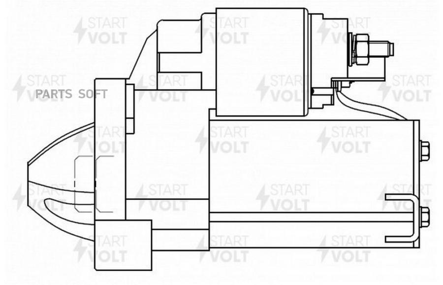 

Стартер Renault Kaptur/Duster/Nissan Terrano 2.0 Mкпп/Акпп 16- 1.2К.вт. STARTVOLT арт. LSt