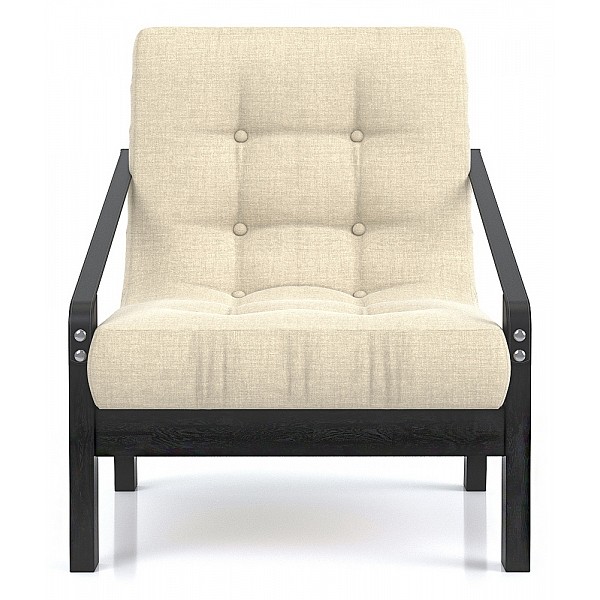 Кресло-кровать Anderson Локи AND_625, бежевый/венге
