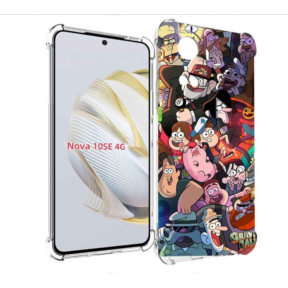 

Чехол MyPads гравити-фолз для Huawei Nova 10 SE, Прозрачный, Tocco