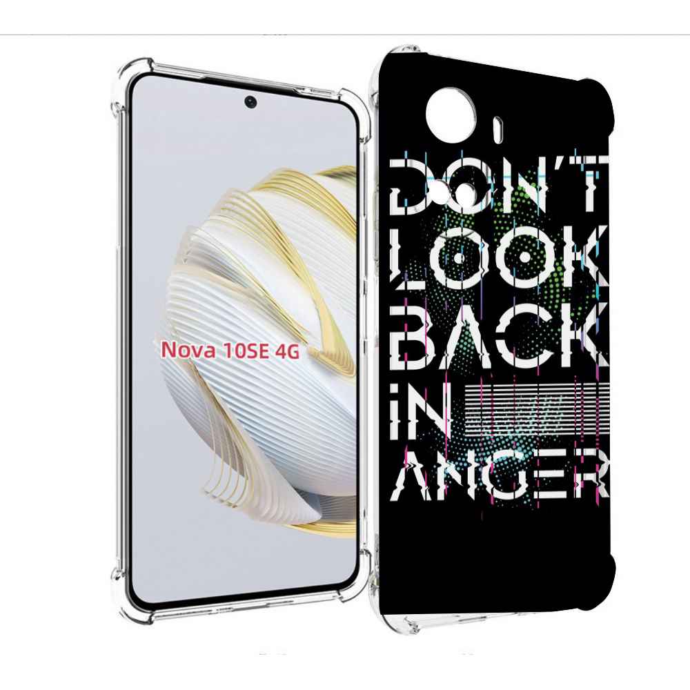

Чехол MyPads графический-текст для Huawei Nova 10 SE, Прозрачный, Tocco