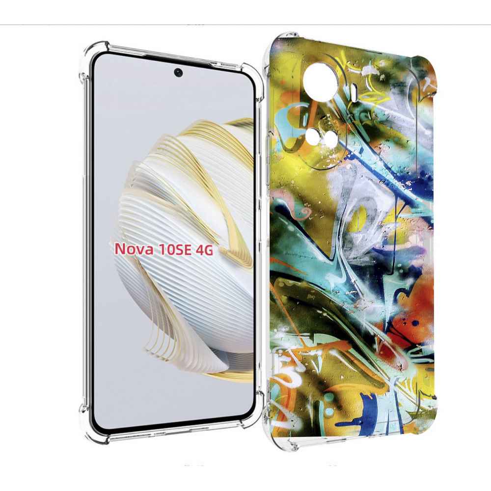 

Чехол MyPads граффити-хаос для Huawei Nova 10 SE, Прозрачный, Tocco