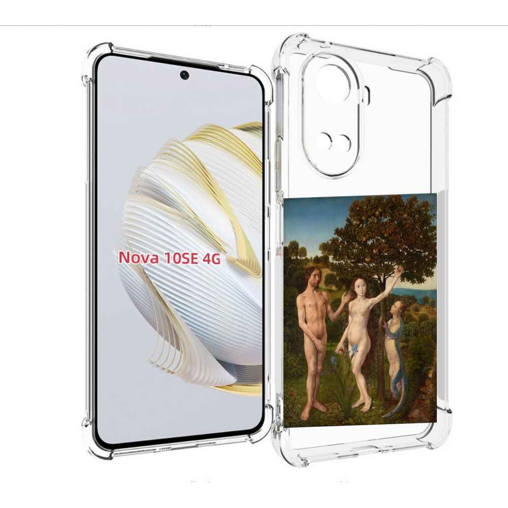 

Чехол MyPads грехопадение для Huawei Nova 10 SE, Прозрачный, Tocco