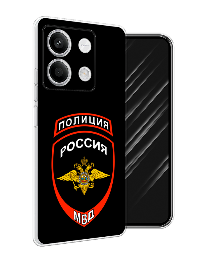 

Чехол Awog на Xiaomi Redmi Note 13 5G "Полиция шеврон", Черный;красный;белый, 320050-1