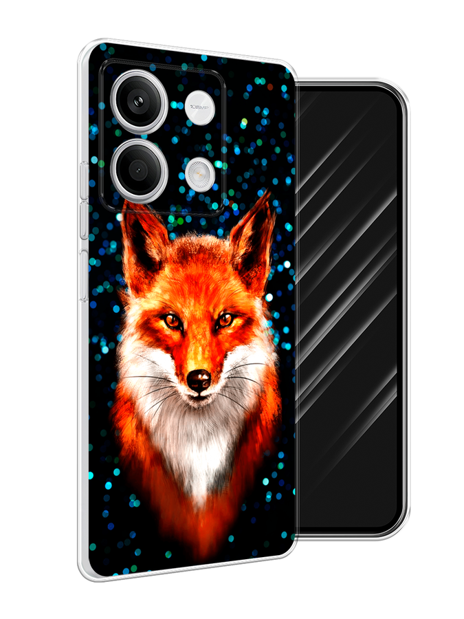 

Чехол Awog на Xiaomi Redmi Note 13 5G "Волшебная лиса", Оранжевый;черный;белый, 320050-1