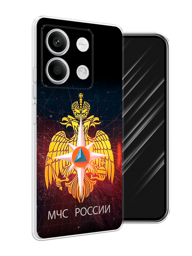 

Чехол Awog на Xiaomi Redmi Note 13 5G "МЧС России", Черный;желтый;красный, 320050-1