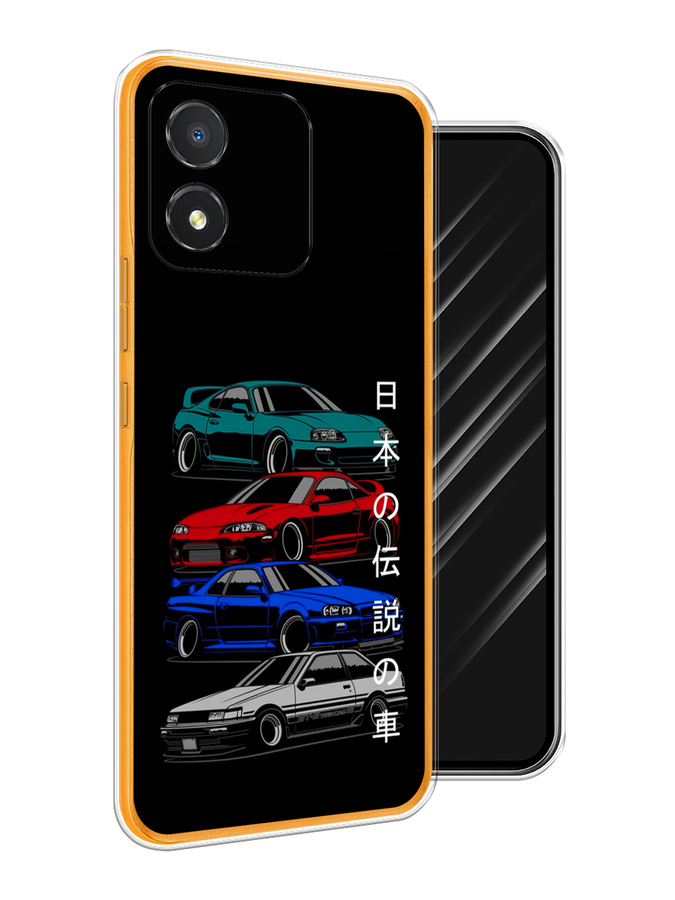 

Чехол Awog на Honor X5 "JDM Legend cars", Зеленый;красный;синий, 6120950-5