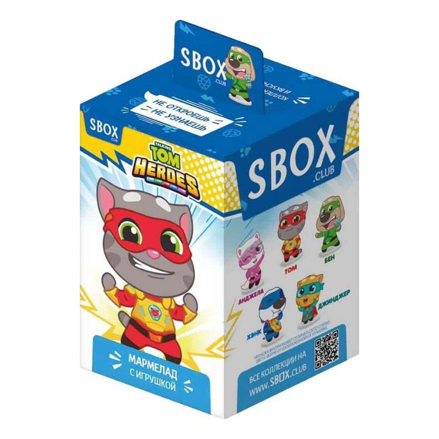 Мармелад Sweet Box с игрушкой в ассортименте 10 г