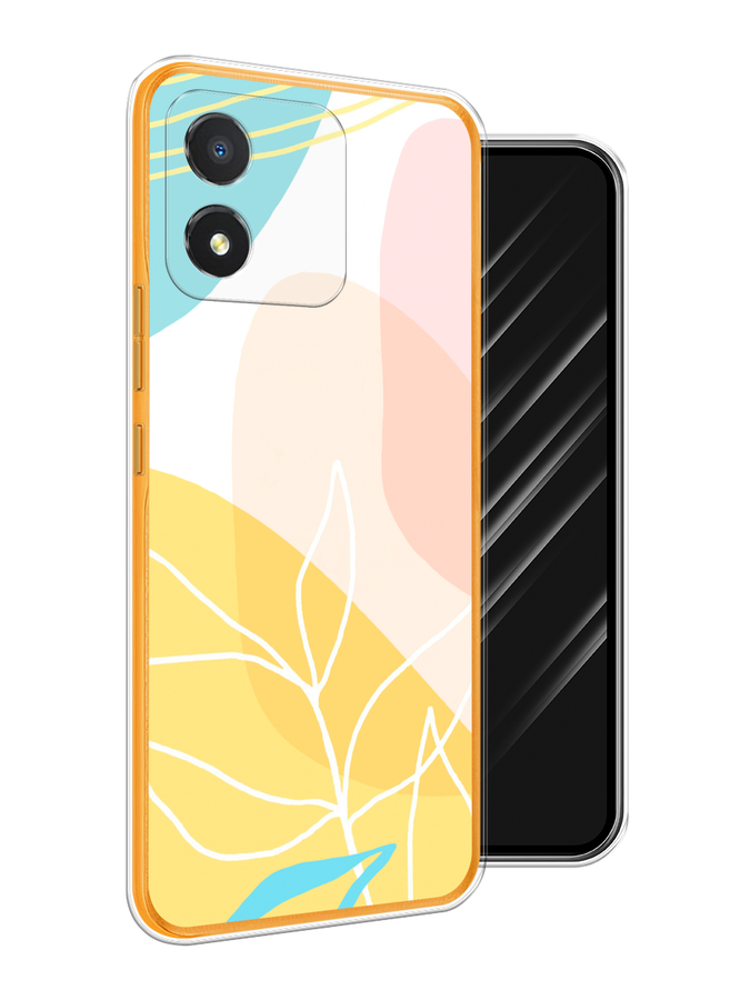 

Чехол Awog на Honor X5 "Летнее настроение", Желтый;голубой;розовый, 6120950-10