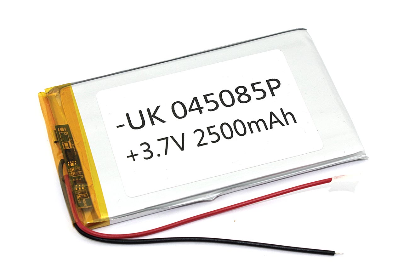 Аккумуляторная батарея OEM Li-Pol 4*50*85мм 2pin 3.7V/2500mAh