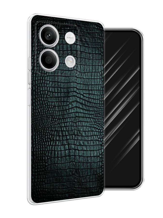 

Чехол Awog на Xiaomi Redmi Note 13 5G "Черная змея", Черный;серый;голубой, 320050-1