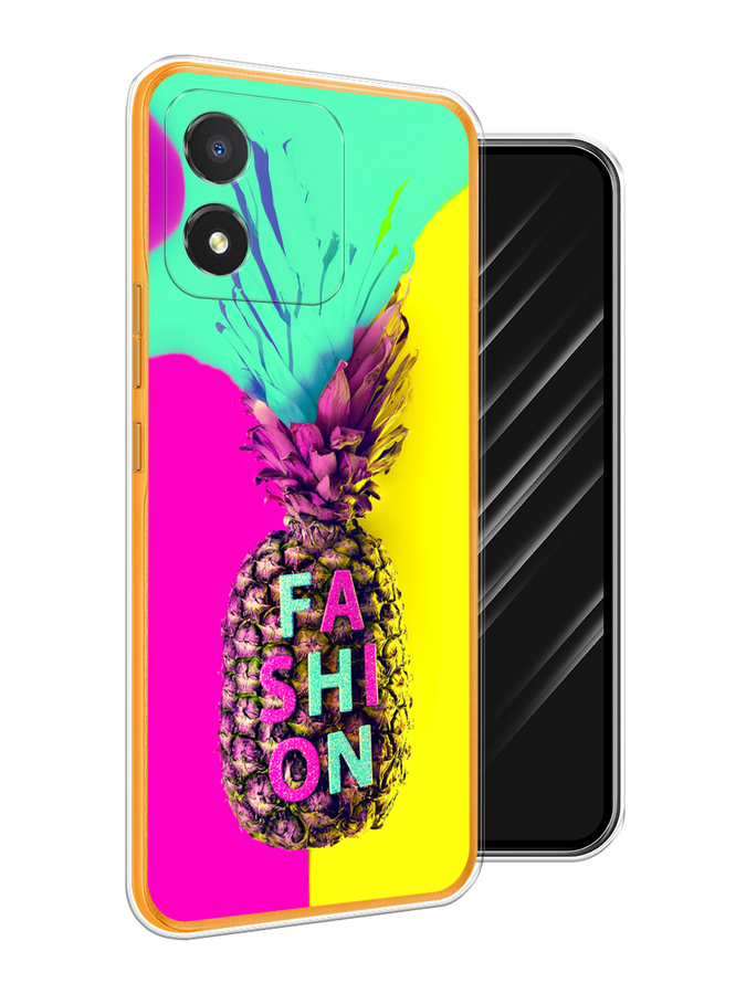 

Чехол Awog на Honor X5 "Кислотный ананас", Желтый;розовый;бирюзовый, 6120950-10
