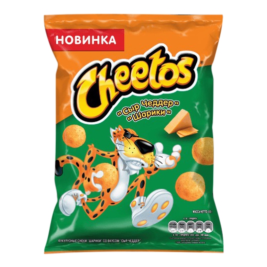 

Кукурузные снеки Cheetos Сыр Чеддер 80 г