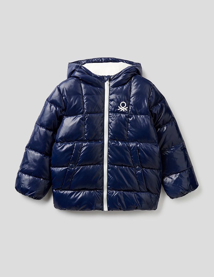 

Куртка для мальчиков Benetton цв. синий р.158, 21A_2EO053NR0