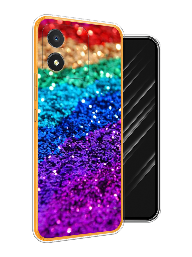 

Чехол Awog на Honor X5 "Блестящая радуга рисунок", Разноцветный, 6120950-3