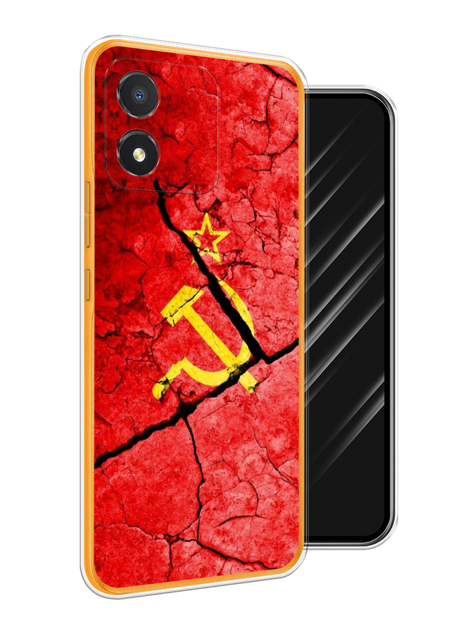 

Чехол Awog на Honor X5 "СССР", Красный;черный;желтый, 6120950-5