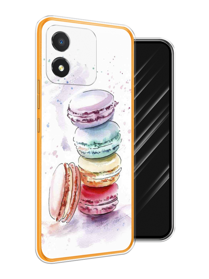 

Чехол Awog на Honor X5 "Пирамидка макарони 2", Желтый, 6120950-10