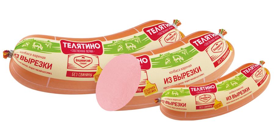 

Колбаса вареная Телятино из вырезки
