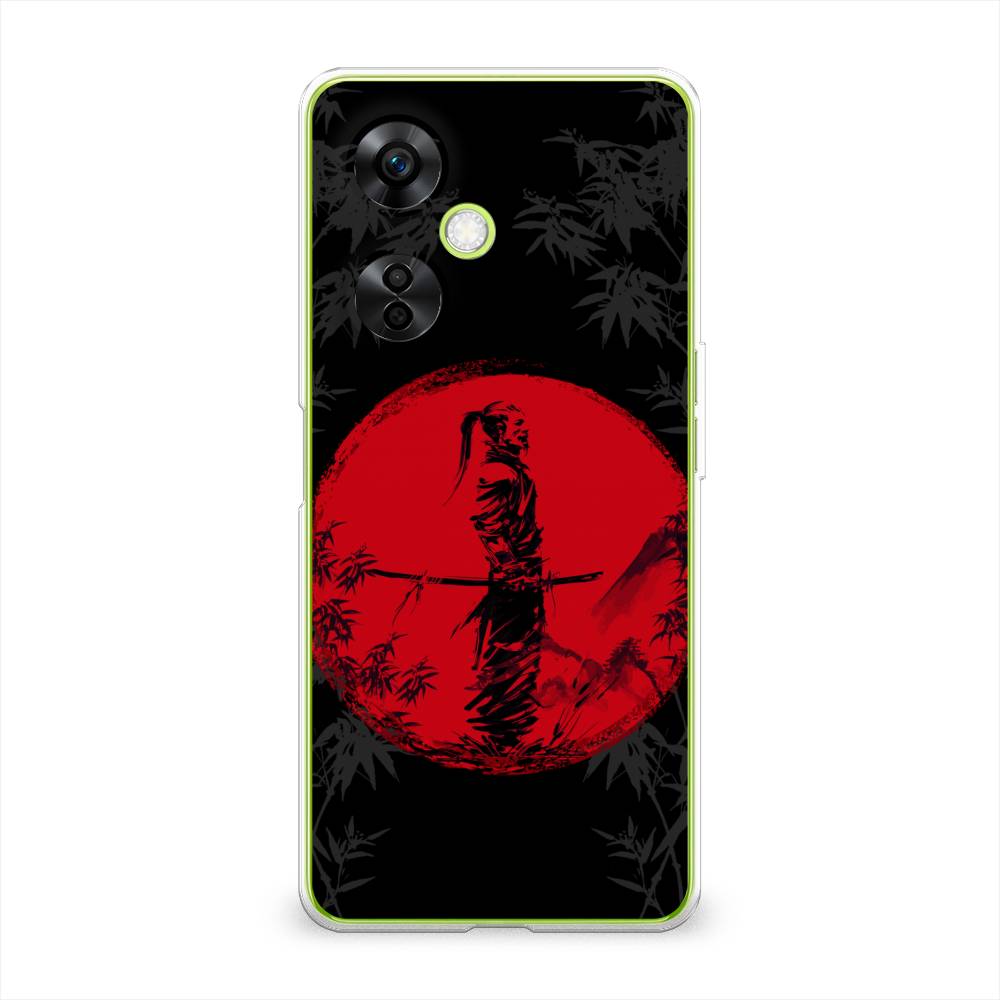 

Чехол на OnePlus Nord N30 5G "Самурай на красном фоне", Черный;красный;серый, 153850-4