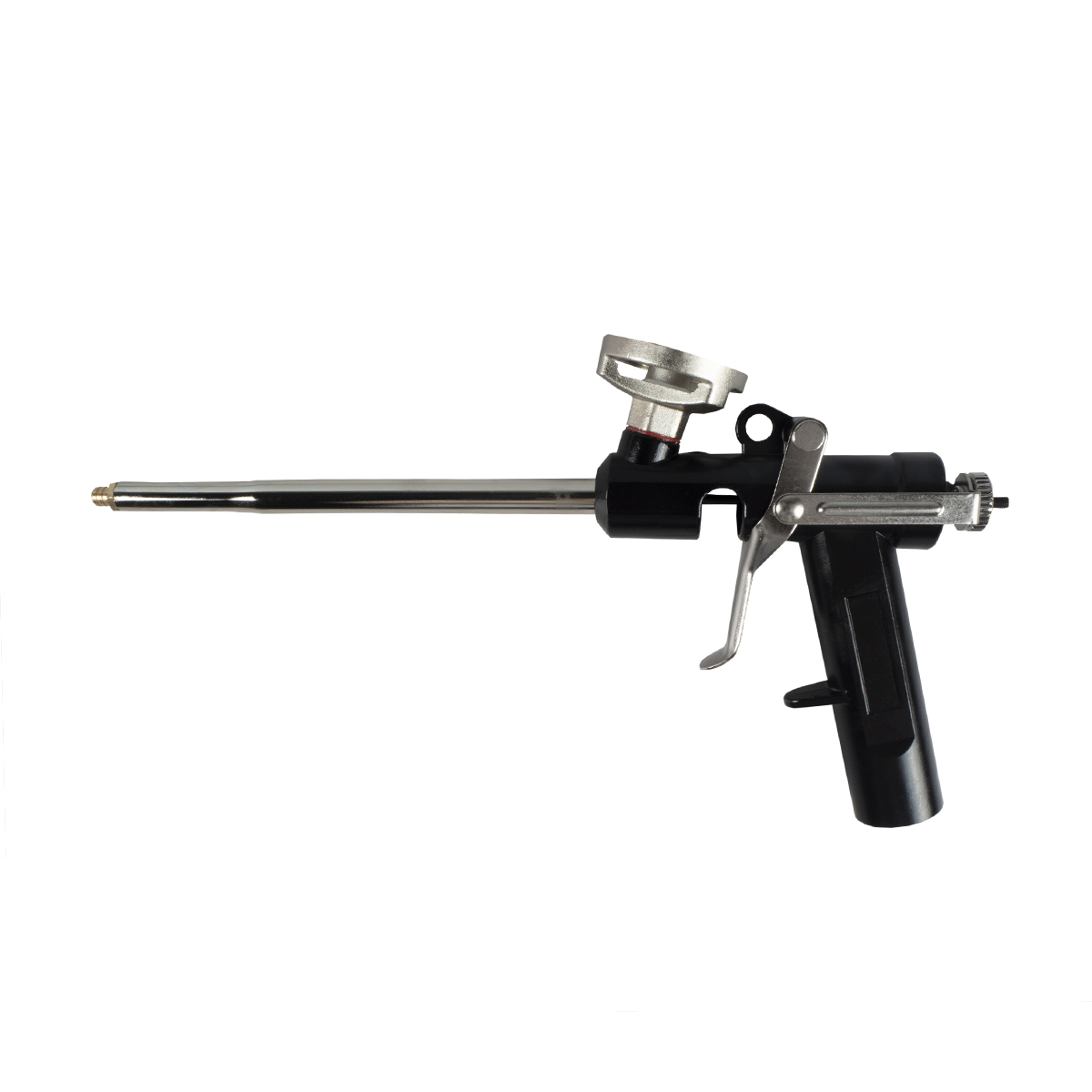 Пистолет для монтажной пены Кедр, цельнометаллический корпус полукорпусной пистолет для герметика кедр