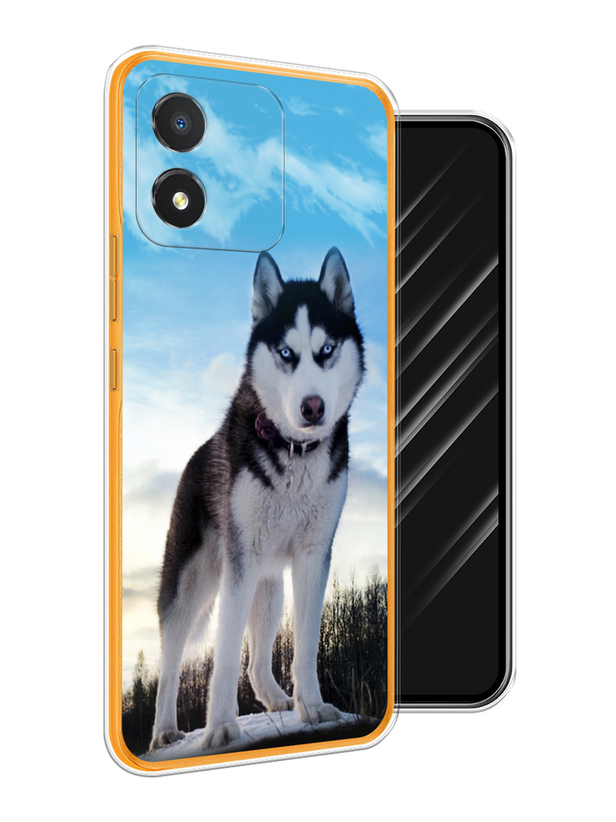 

Чехол Awog на Honor X5 "Хаски 3", Белый;черный;голубой, 6120950-2