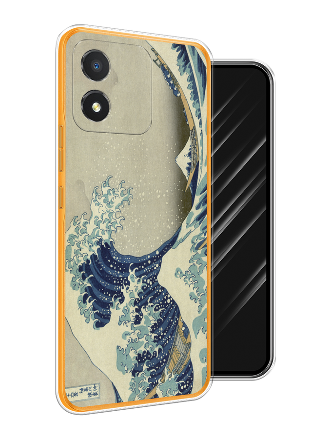 

Чехол Awog на Honor X5 "Большая волна в Канагаве", Серый;синий;голубой, 6120950-9