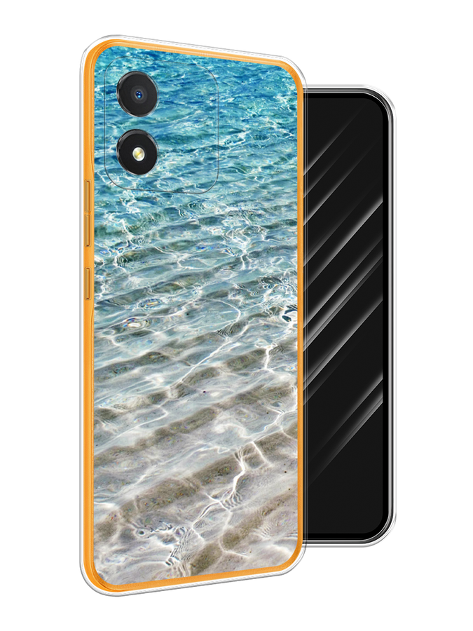 

Чехол Awog на Honor X5 "Волны 10", Бирюзовый, 6120950-4
