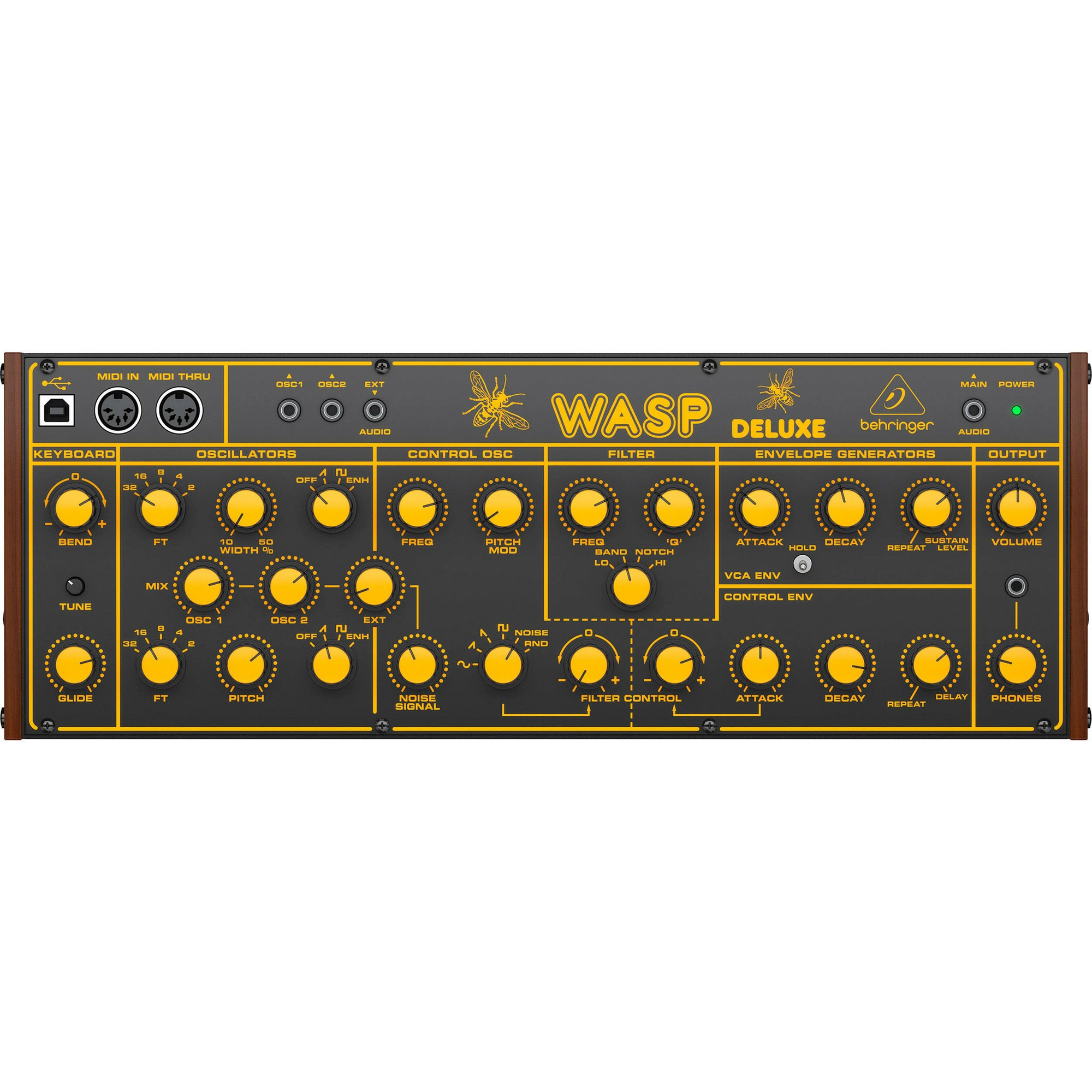 фото Аналоговый синтезатор behringer wasp deluxe