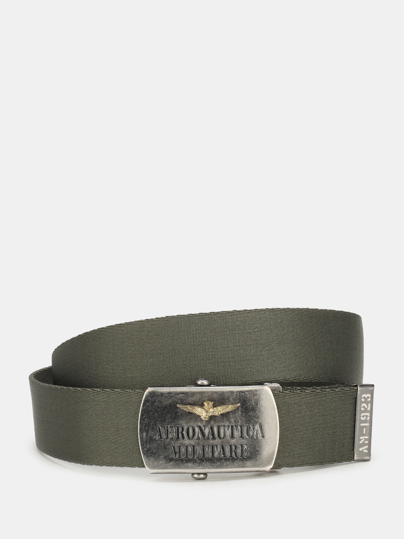 

Ремень мужской Aeronautica Militare 477342 зеленый, 100 см, 477342