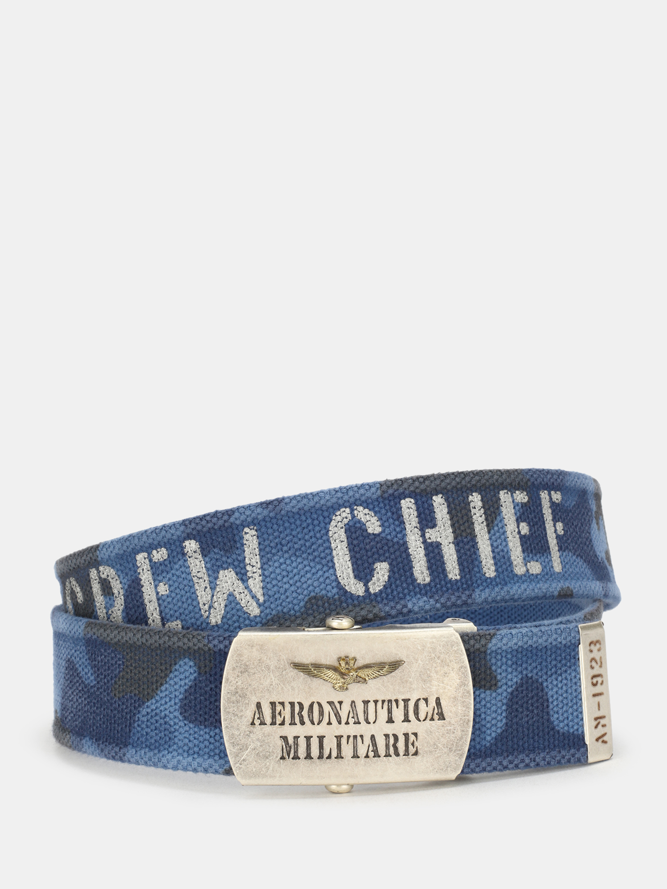 

Ремень мужской Aeronautica Militare 477344 мультиколор, 100 см, Синий, 477344