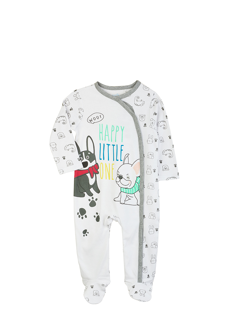 

Комбинезон детский Kari baby SS22B01100407 цв. белый р. 68, SS22B01100407