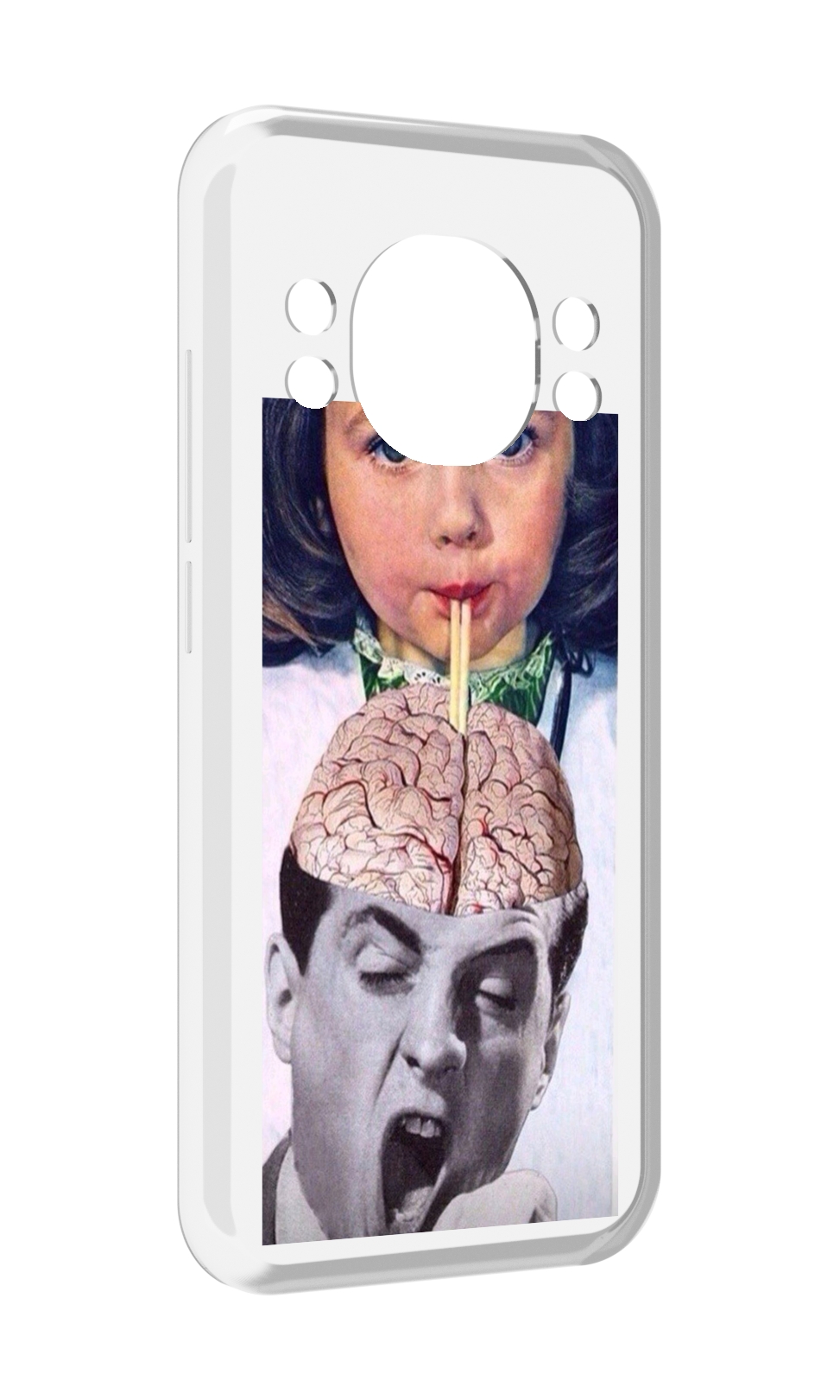 

Чехол MyPads на-здоровье для Doogee S98 / S98 Pro, Прозрачный, Tocco