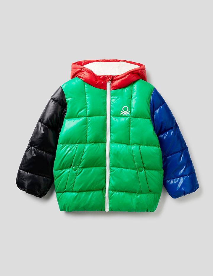 

Куртка для мальчиков Benetton цв. разноцветный р.110, 21A_2EO053NR0
