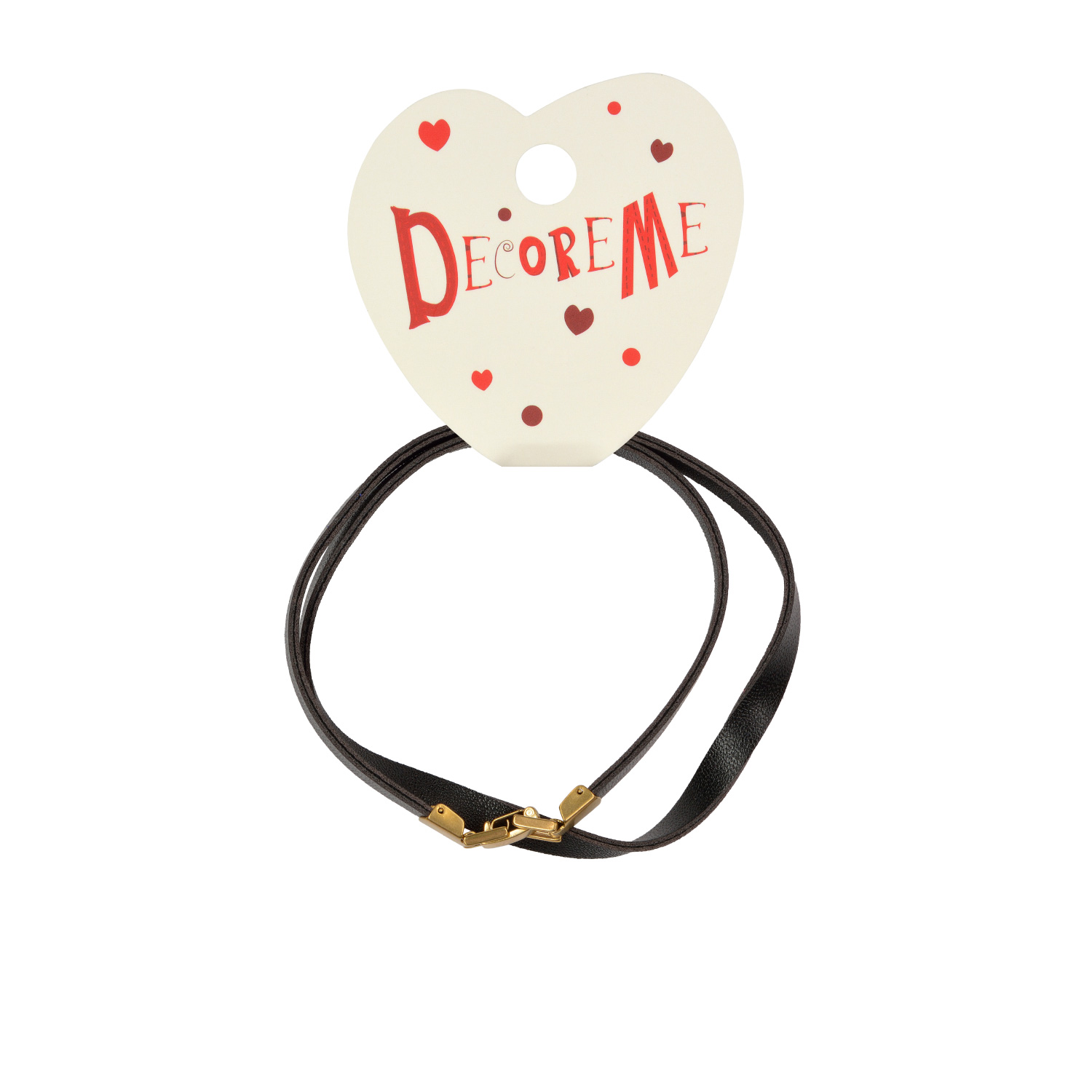 

Шнурок с застежкой из экокожи Decore Me, 1 штука, 41 см, 2-155/29 GSF, Разноцветный, 2-155