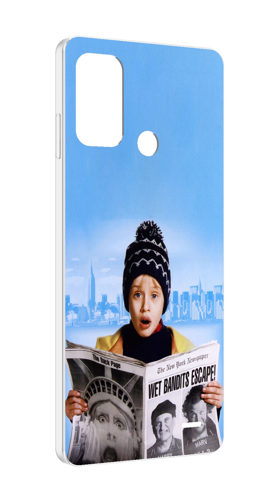 

Чехол MyPads один-дома-детский для ZTE Blade A52, Прозрачный, Tocco