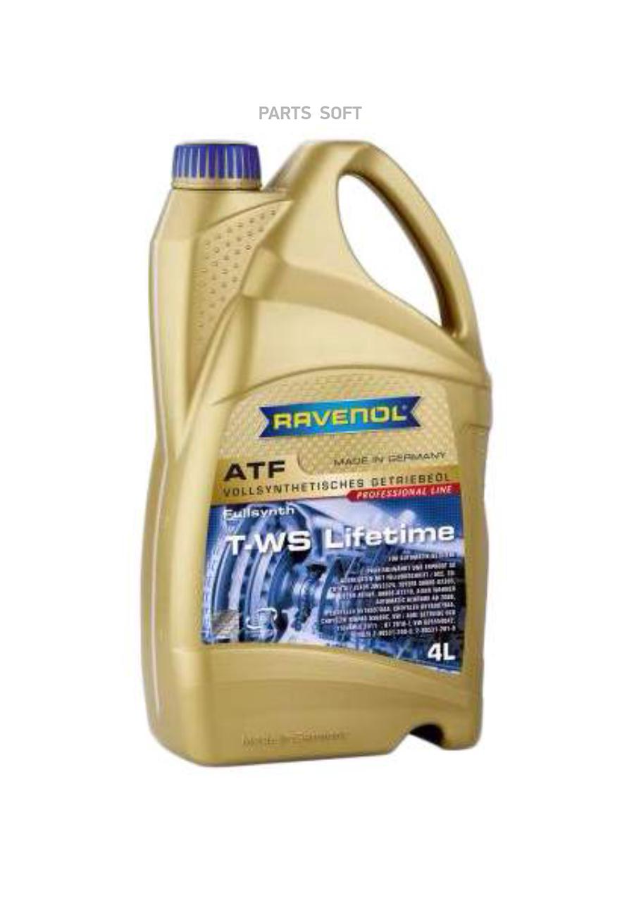 

Трансмиссионное масло RAVENOL 121110600401999 ATF T-WS Lifetime