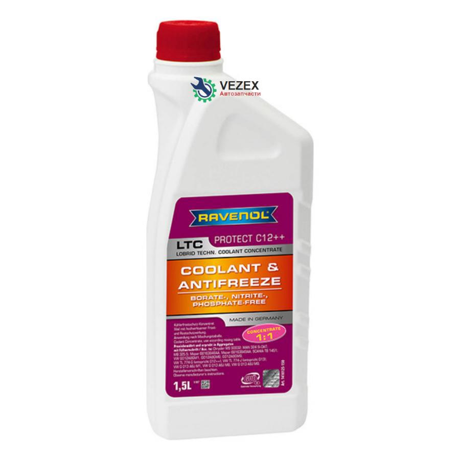 

Антифриз RAVENOL 1410125150 С12++, 1,5 л
