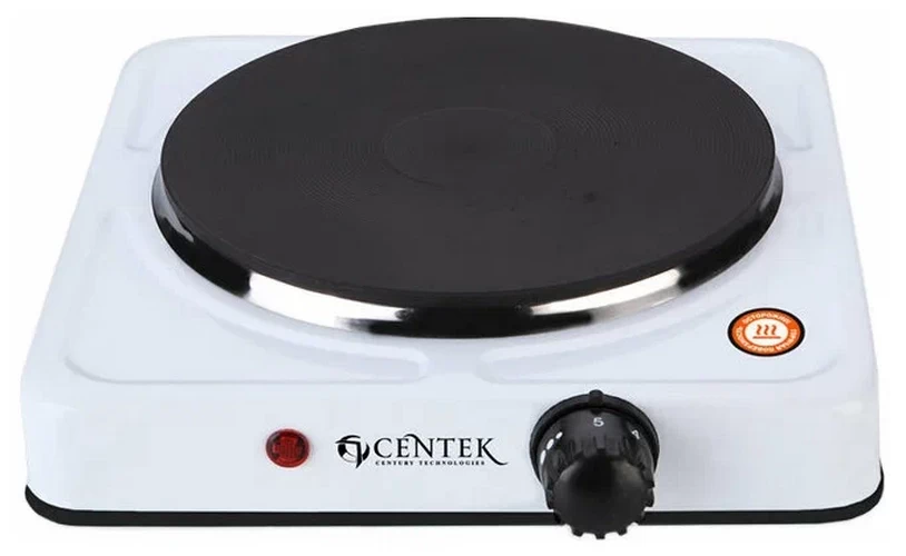 

Настольная электрическая плитка Centek CT-1506 Siberia белый, CT-1506 Siberia