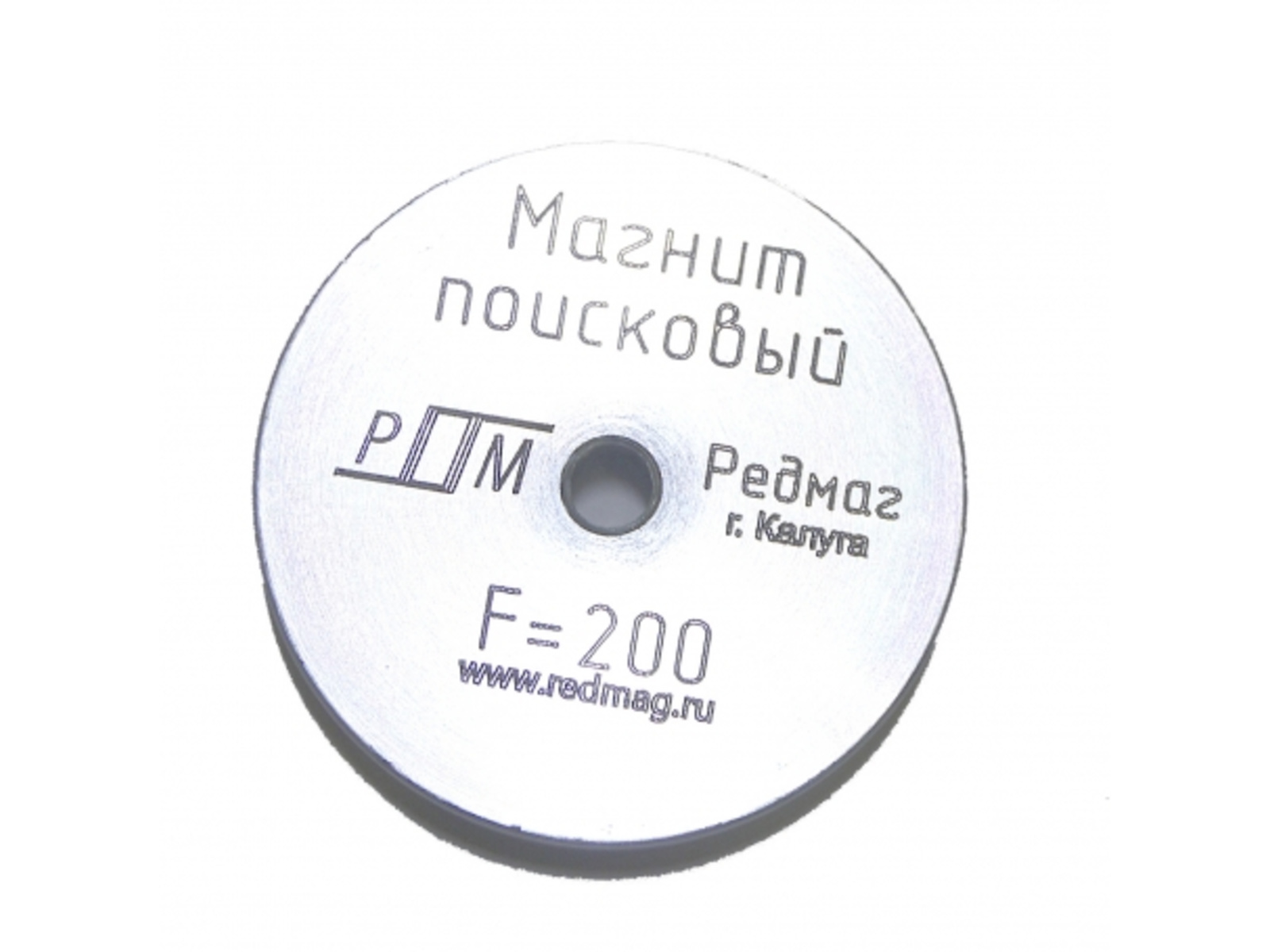 Поисковый магнит Редмаг F200 (односторонний)