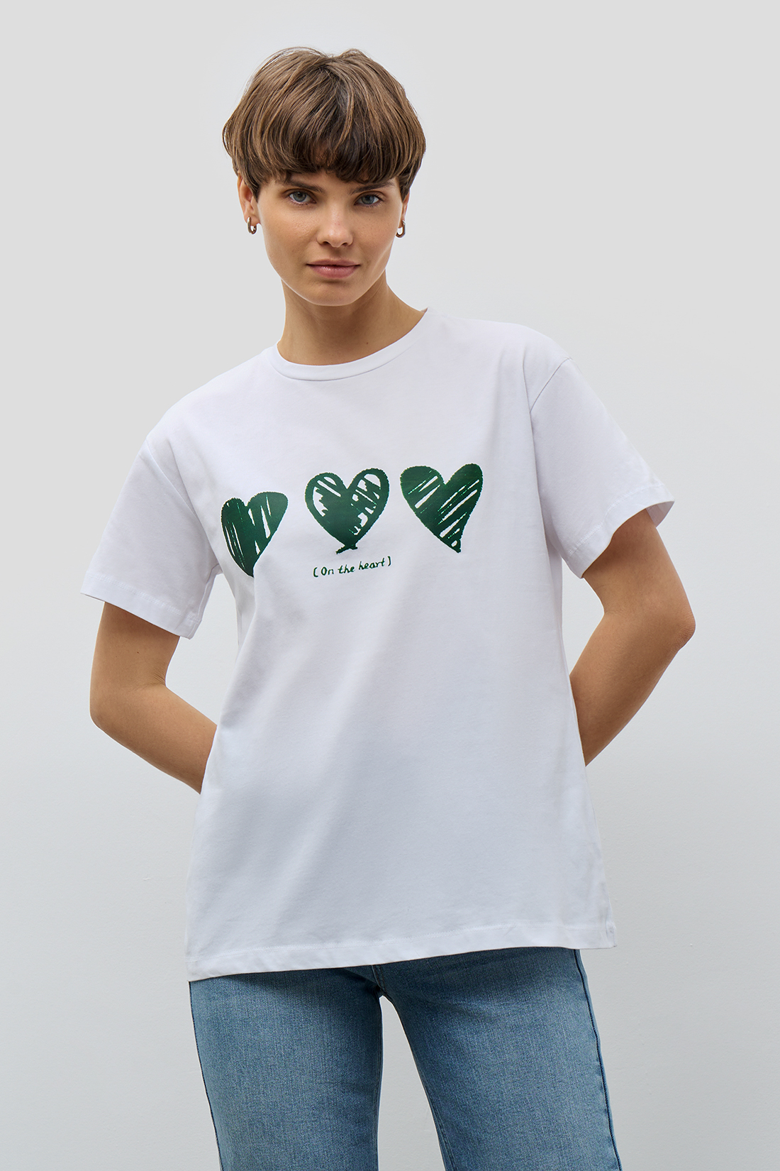 

Футболка женская Baon B2323076 белая 2XL, Белый, B2323076