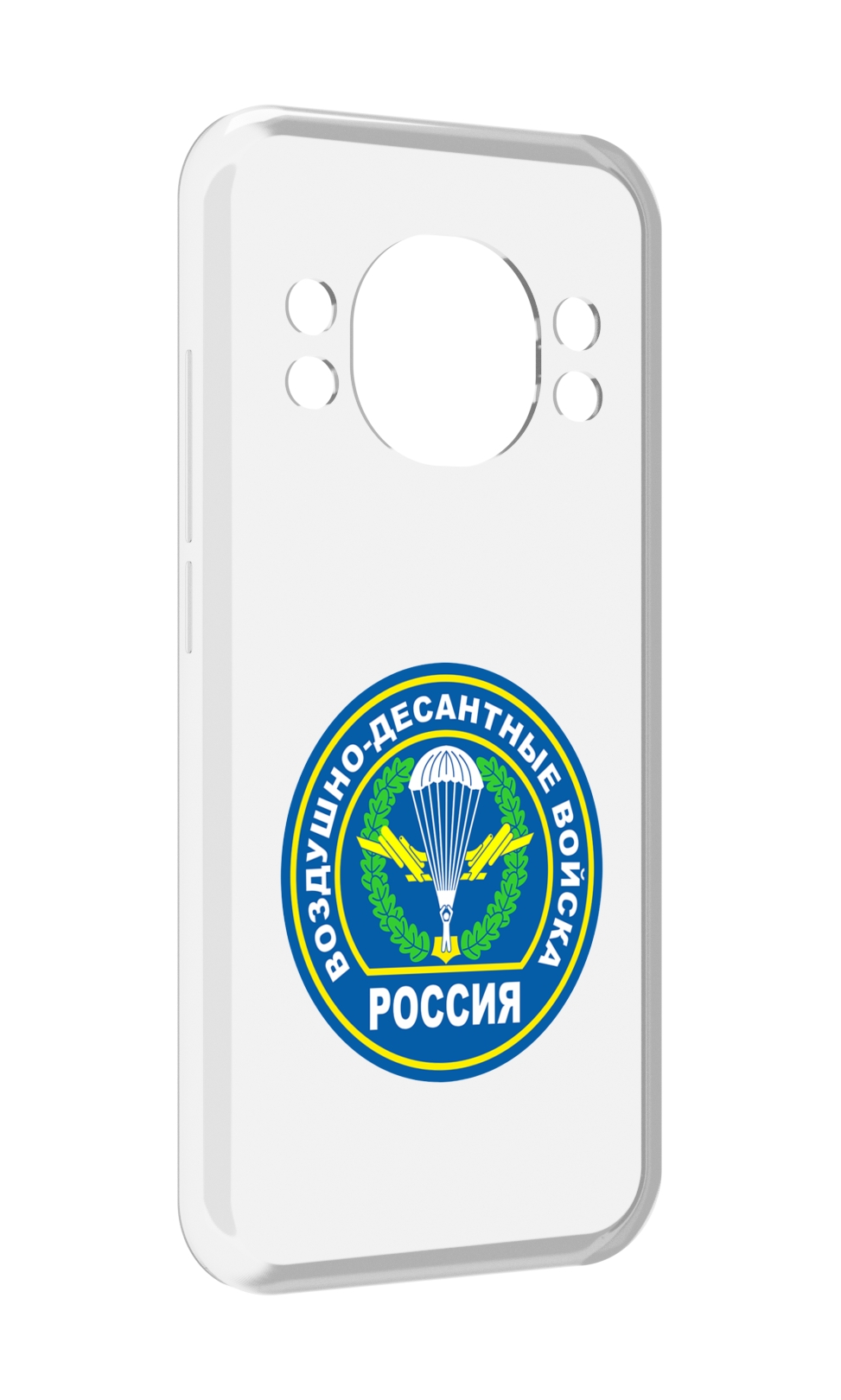 

Чехол задняя-панель-накладка-бампер MyPads вдв для Doogee S98 / S98 Pro противоударный, Прозрачный, Tocco